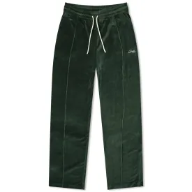 Drôle De Monsieur Pants Presented By End. Embroidered Velvet Fleece, green