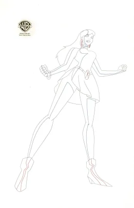 Justice League Unlimited Original Production Drawing: Giganta