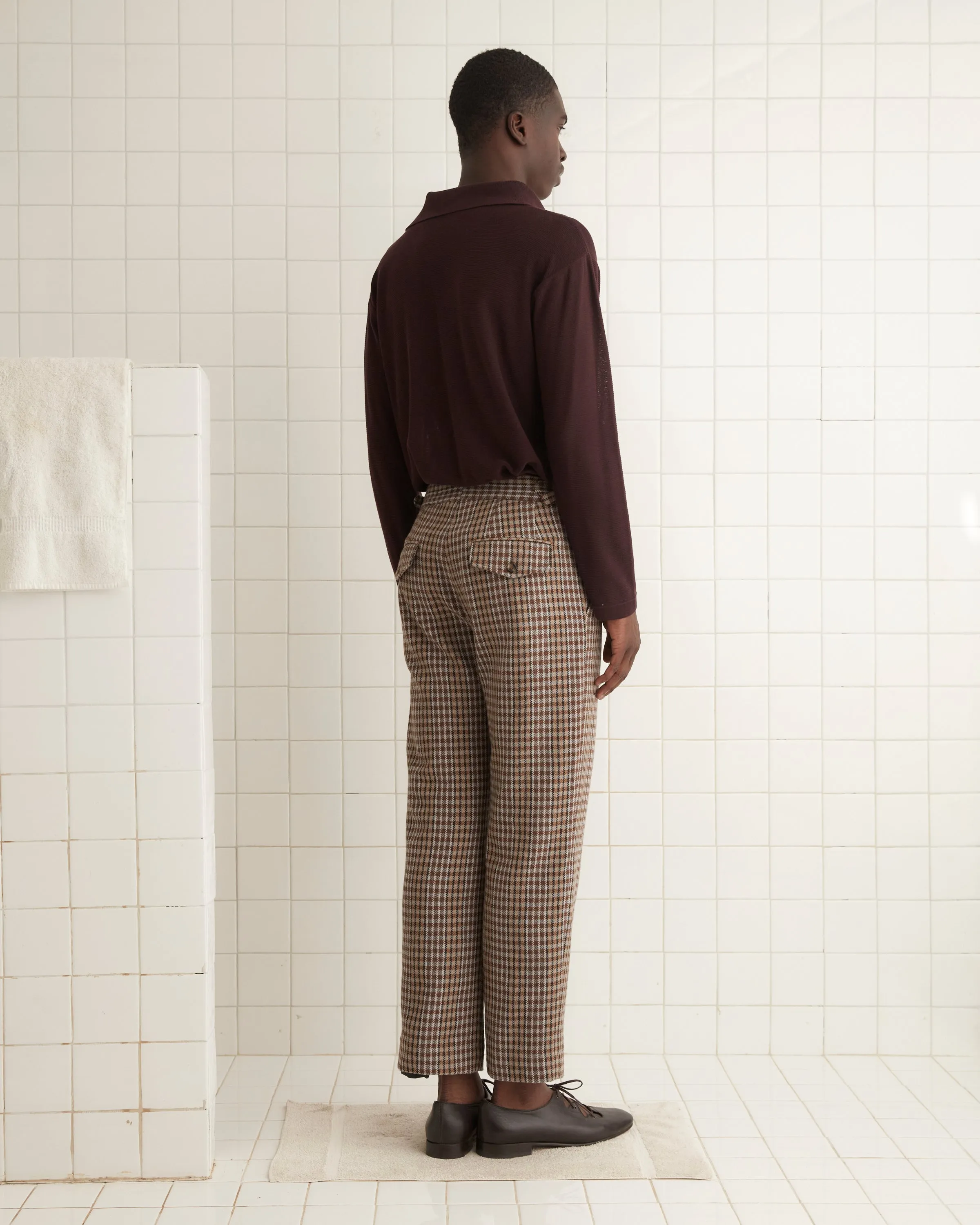 Marston Check Trousers