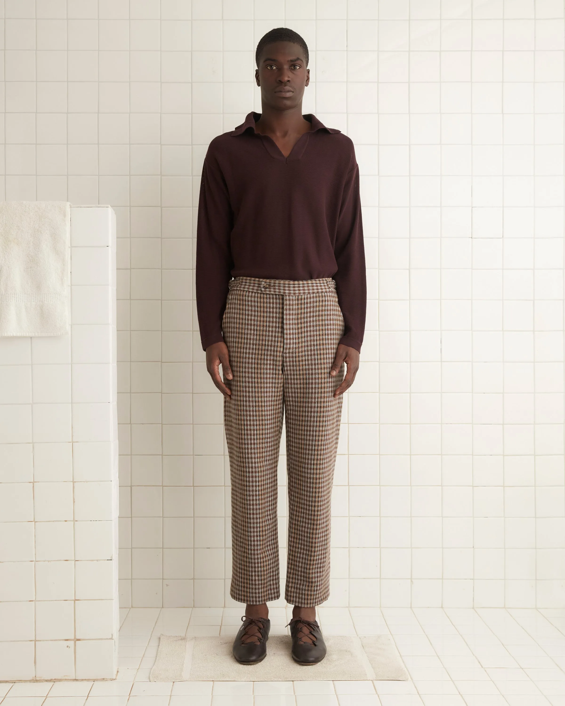 Marston Check Trousers