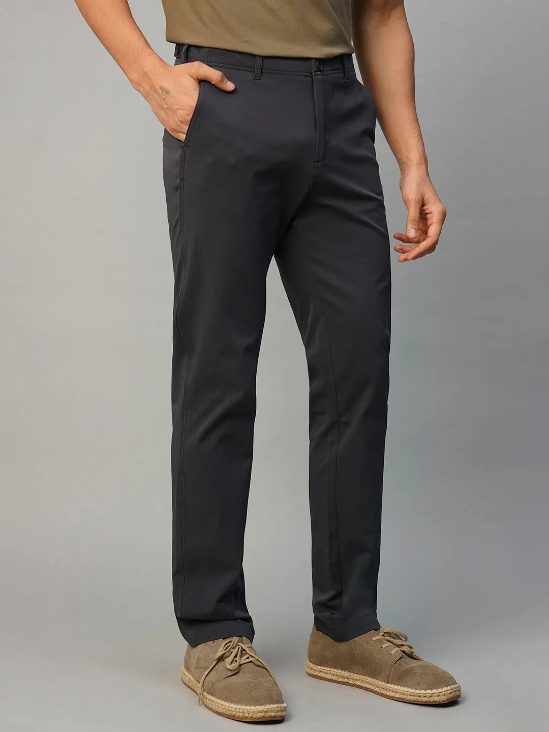 Men's 4 Way Stretch Slate Slim Fit Pants