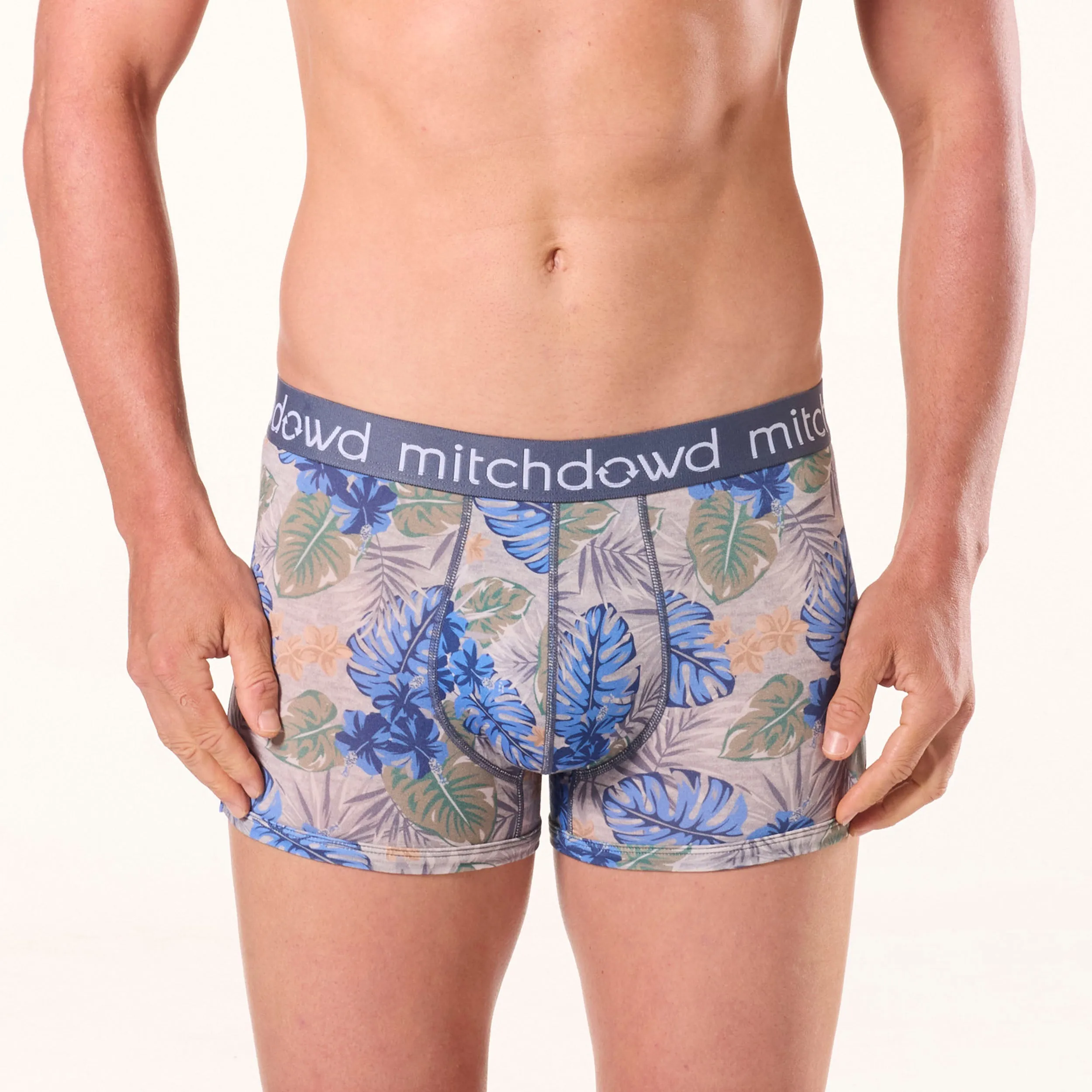 Men's Leaves Bamboo Trunk - Multi