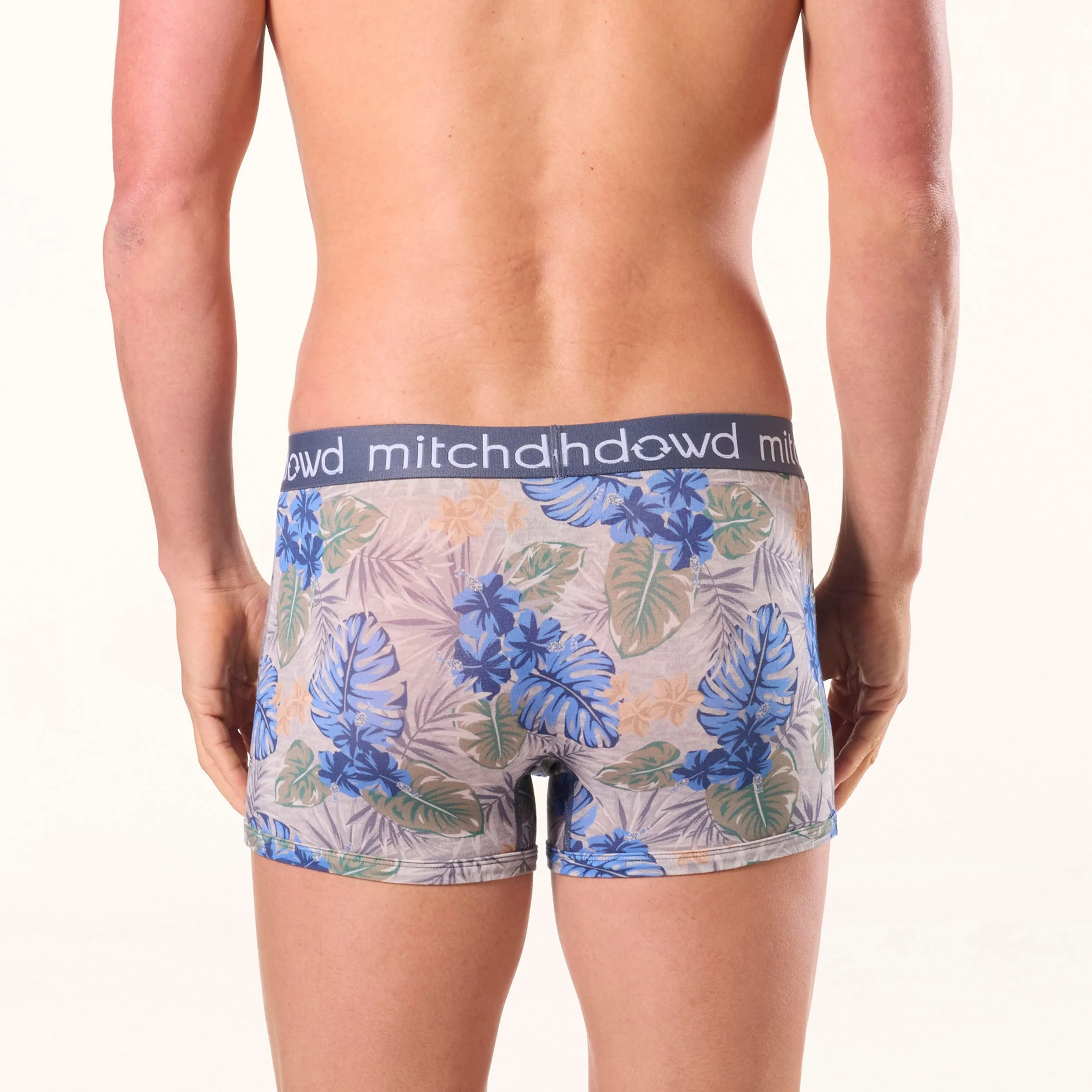 Men's Leaves Bamboo Trunk - Multi