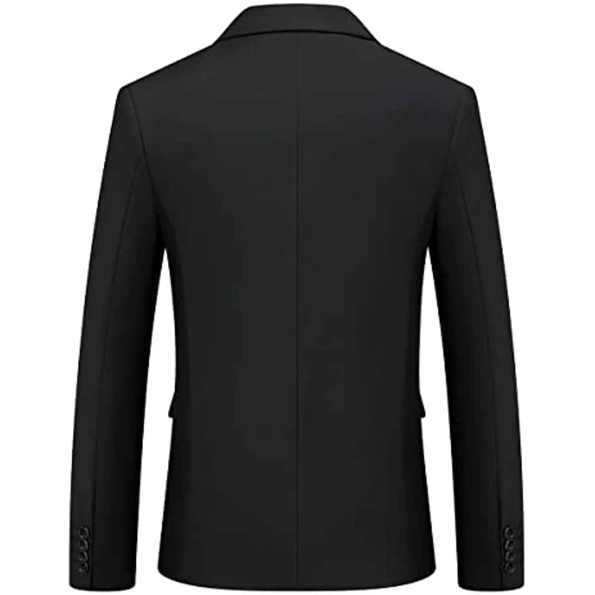 Mens Suits 2 Piece Slim Fit Casual One Button Solid Suits