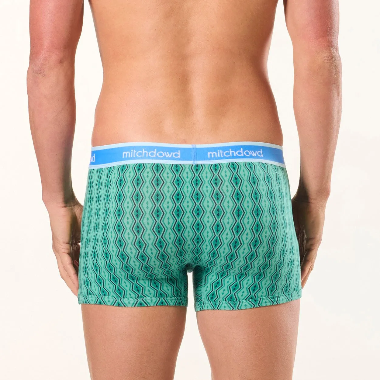 Men's Tiki Islands Cotton Trunk 3 Pack - Denim