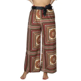 Printed Wide leg pants