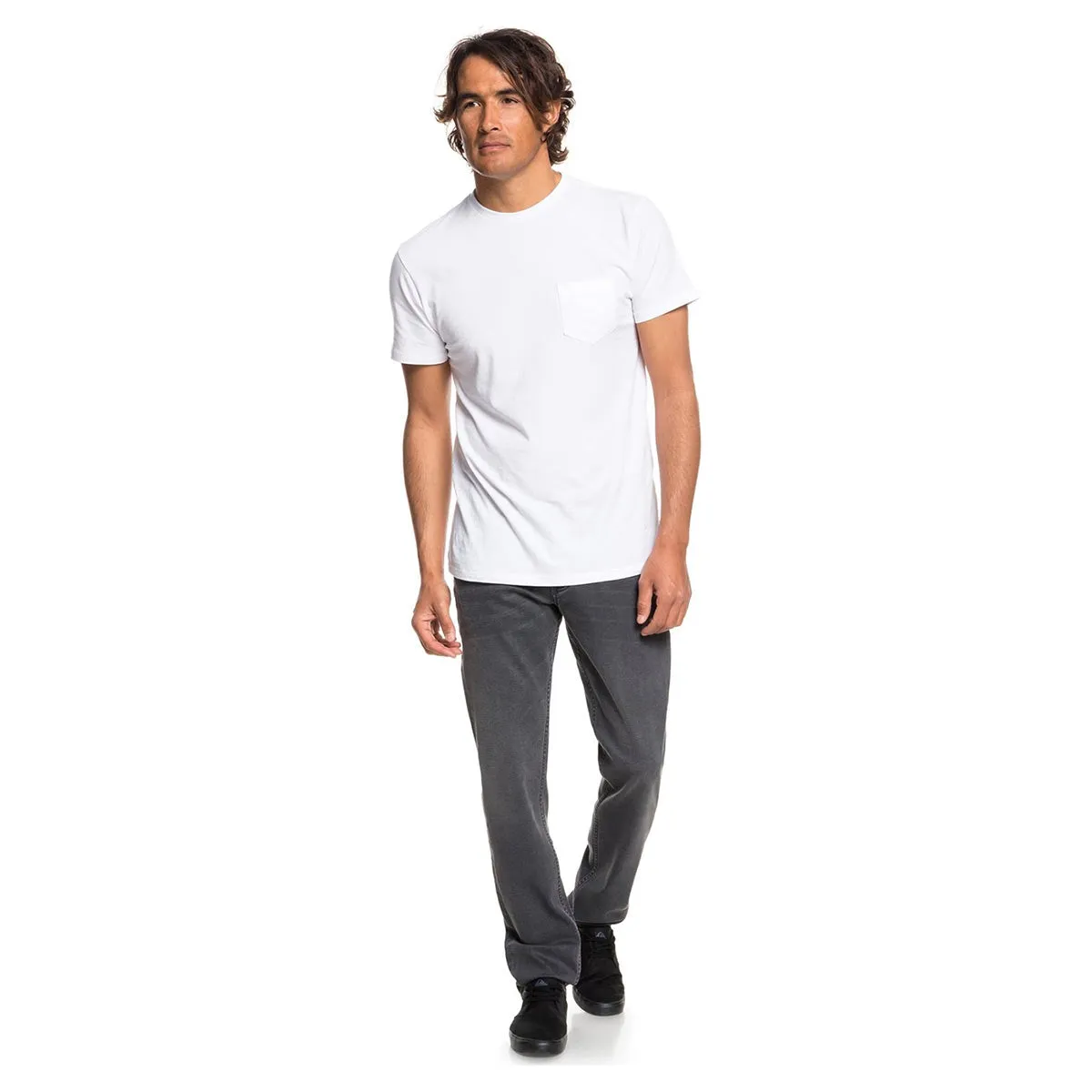 Quiksilver Revolver Straight Fit Jeans - Smoked Wax