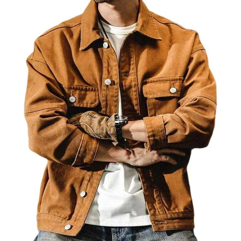 Regular vintage men's jeans jacket