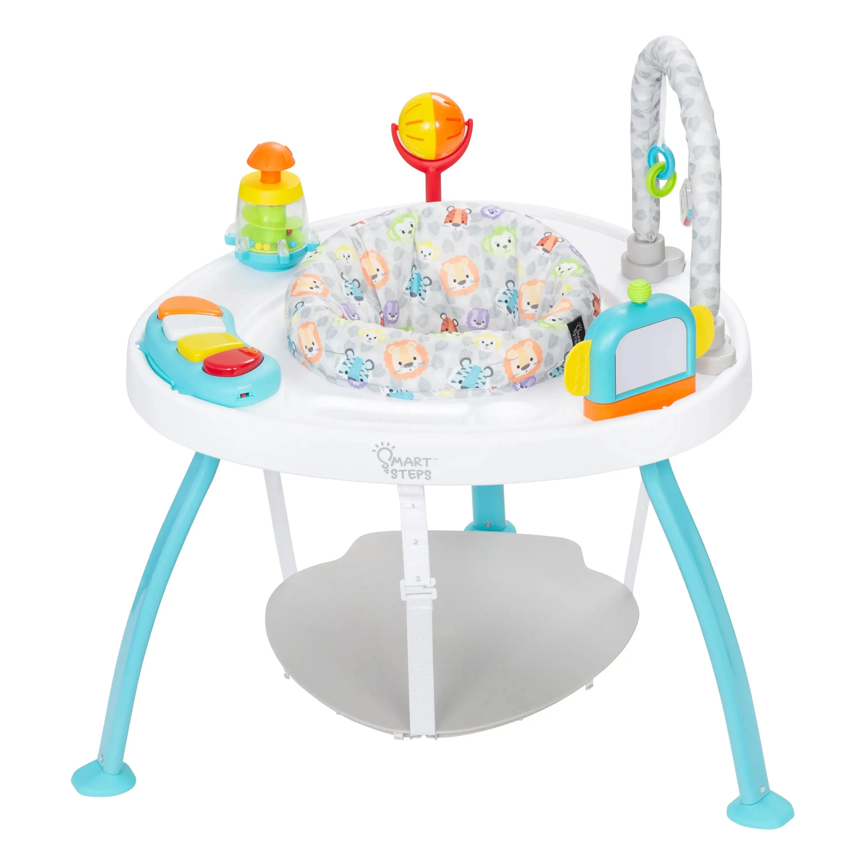 Smart Steps® Bounce N’ Play 3-in-1 Activity Center PLUS - Vivid Safari (Walmart Exclusive)