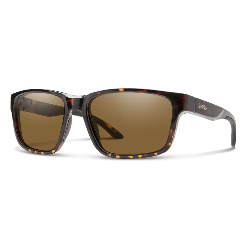 Smith Basecamp Matte Tortoise Frame - ChromaPop Polarized Brown Lens - Polarized Sunglasses