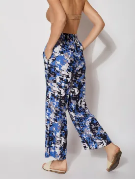 Sustainable Organic Oasis Printed Lounge Pants