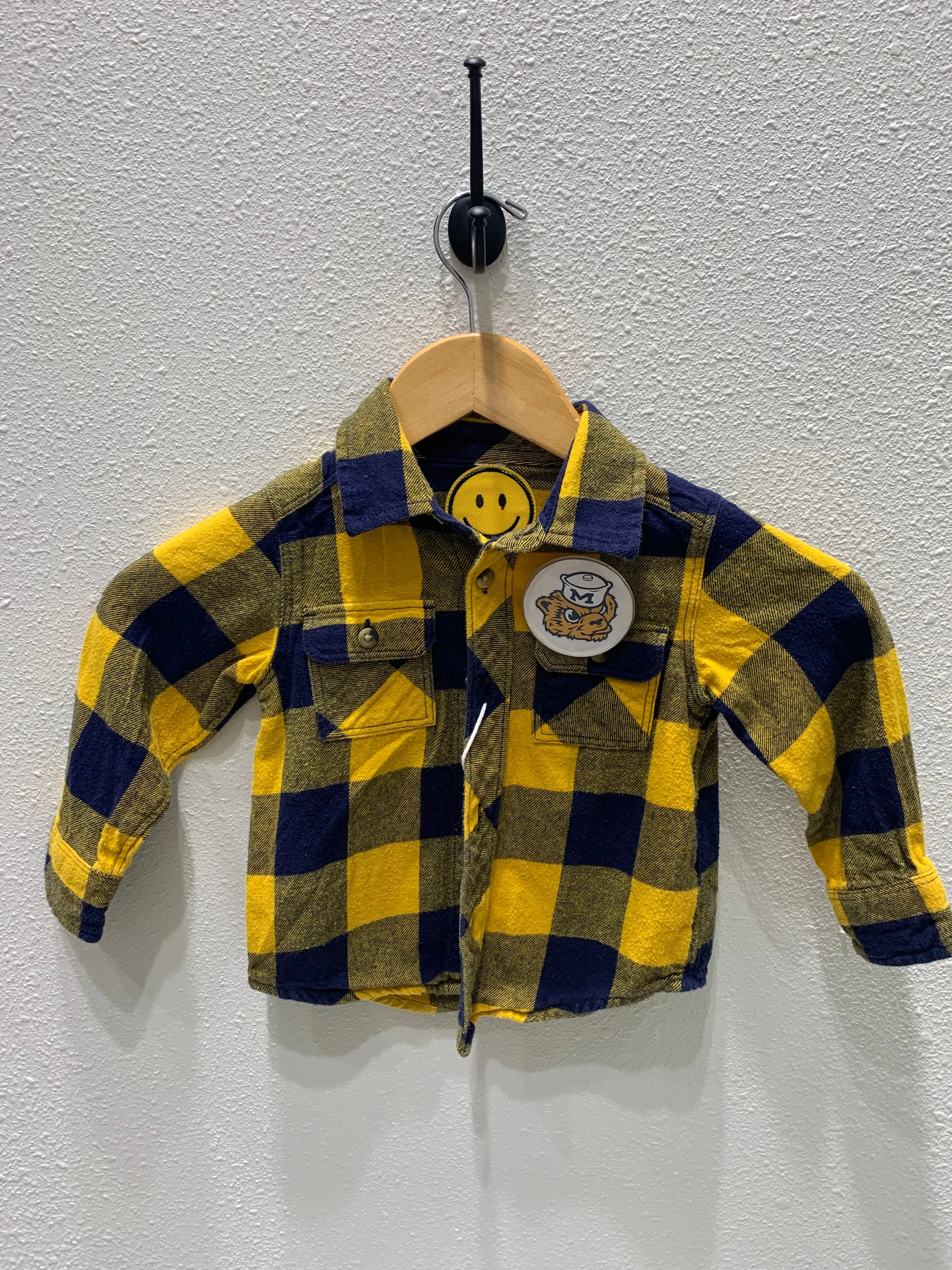 Vintage Repurposed Michigan Flannel