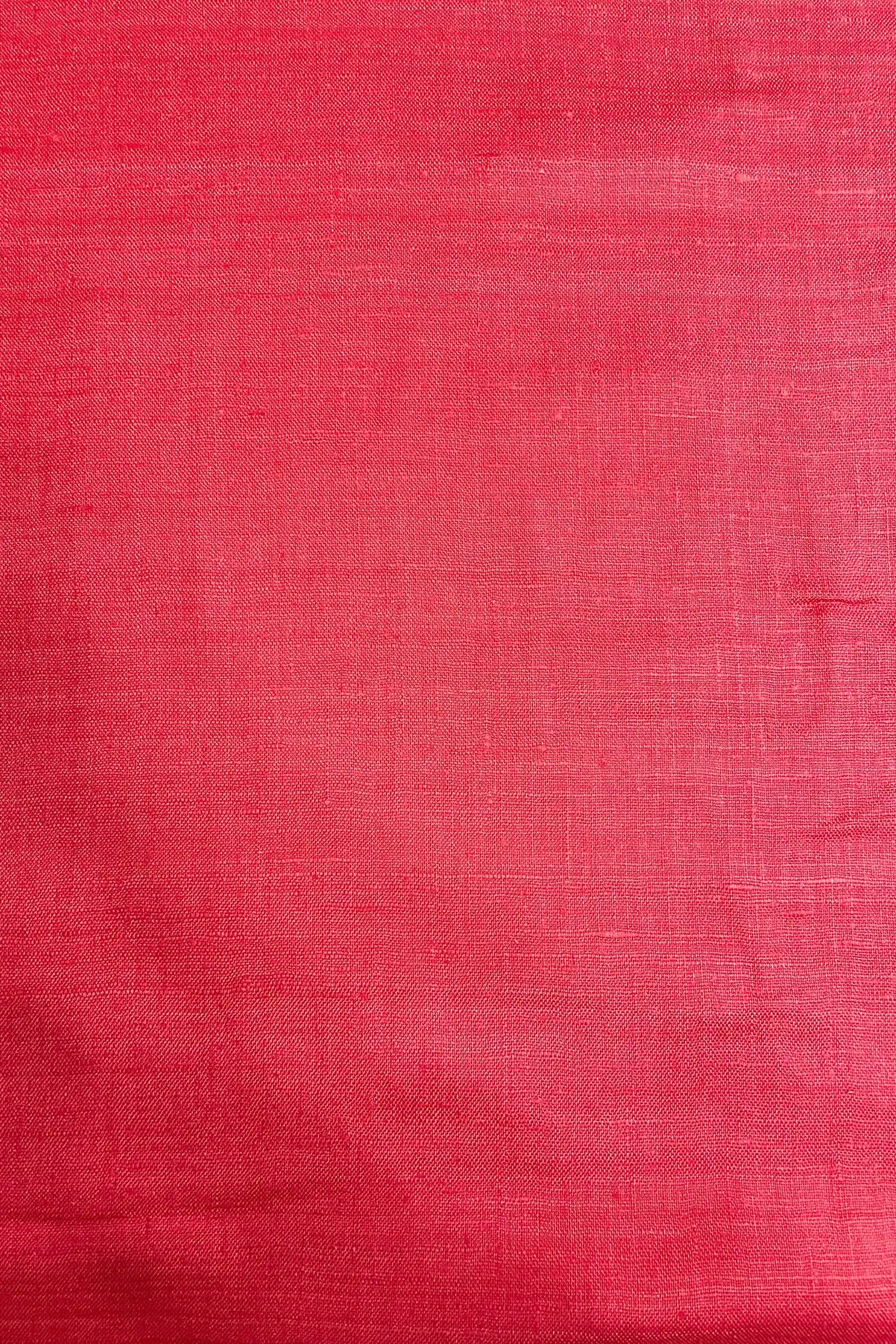 Watermelon 1-Ply Silk Linen (Matka)