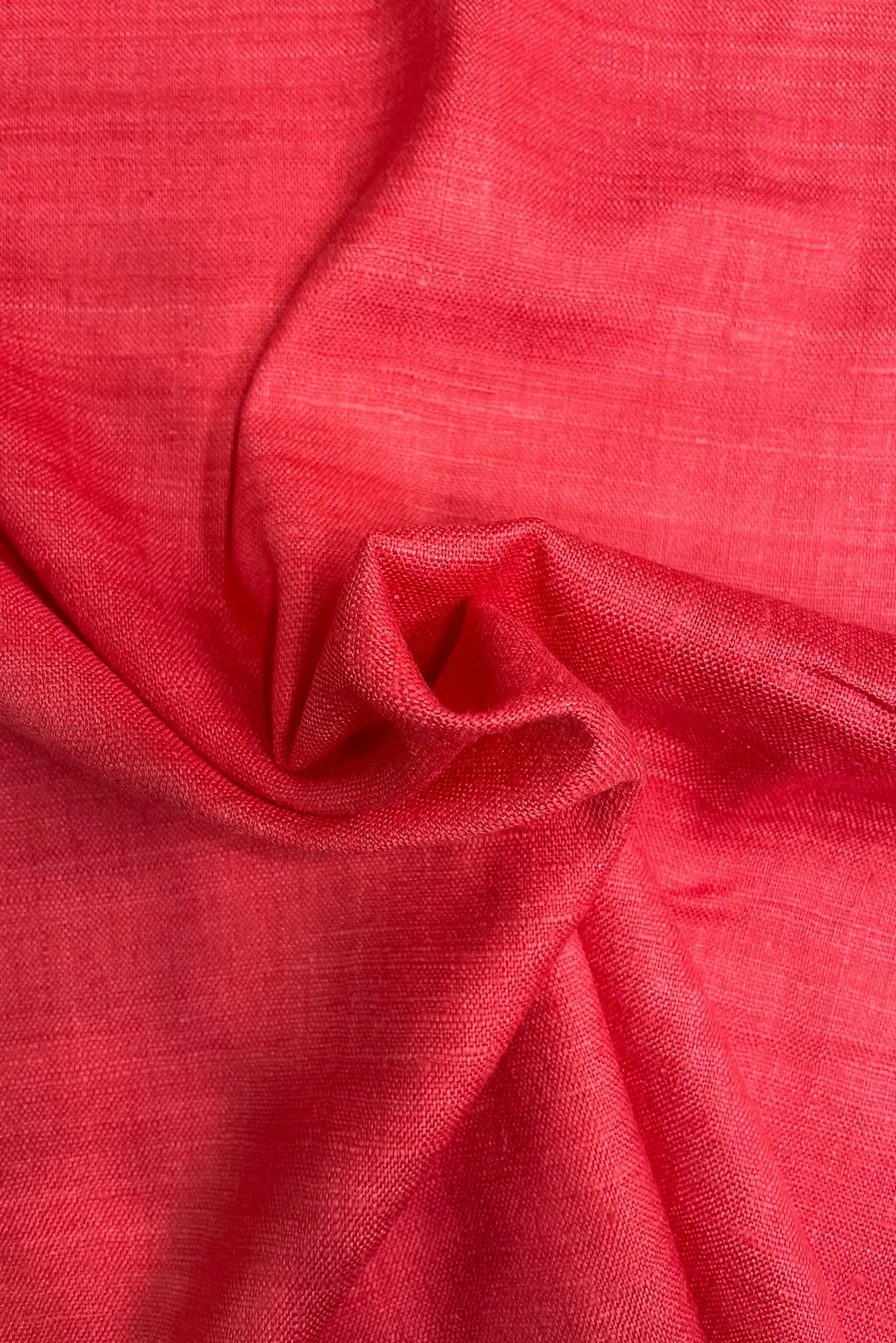 Watermelon 1-Ply Silk Linen (Matka)