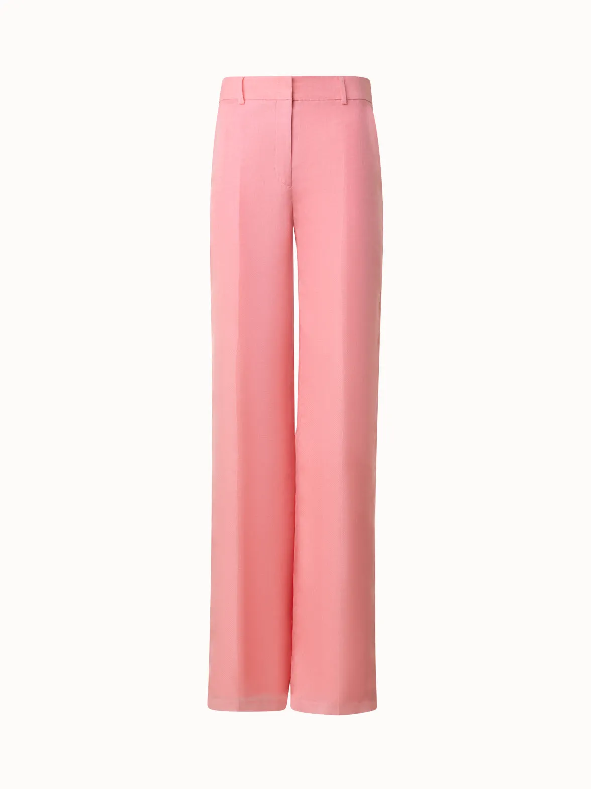 Wide Leg Silk Pants